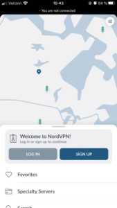 nordvpn app setup