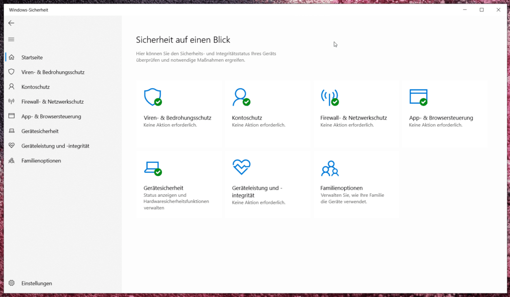 Windows Defender Dashboard