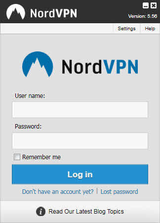 NordVPN Einloggen