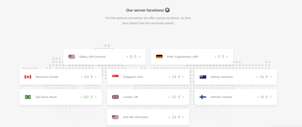 Serverstandorte Zap-Hosting