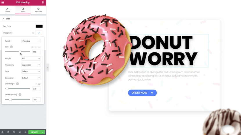 Elementor - Donut Worry - Page Builder 