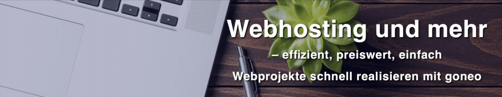 Angebote von Goneo - Werbetext