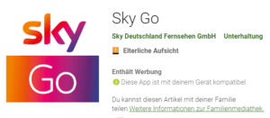 Sky Go App