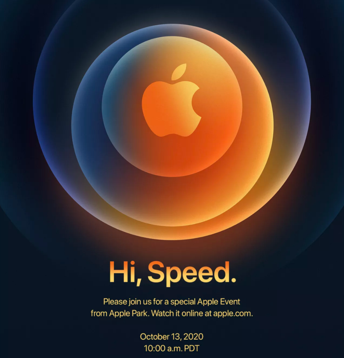 Hi Speed - iPhone 12 mit 5G Poster