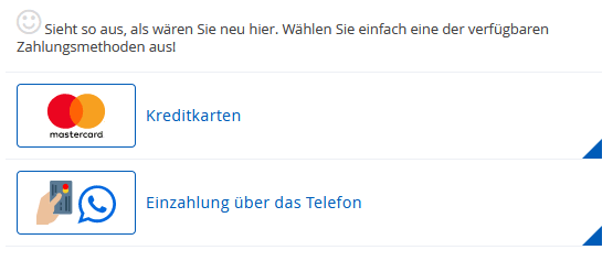 Bitcoin Digital Einzahlung