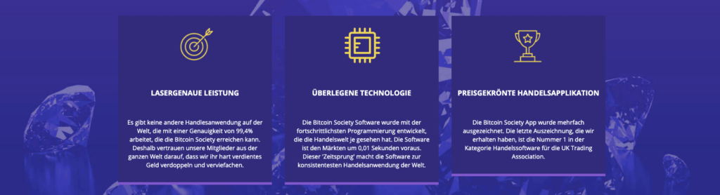 Bitcoin Society Vorteile