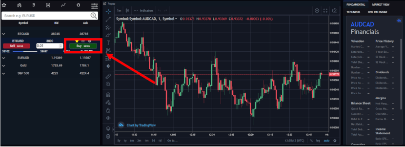 Bitcoin Buyer Handel