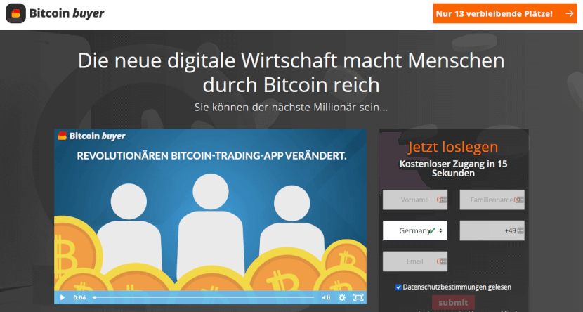Bitcoin Buyer Test