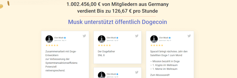 Dogecoin Millionaire Erfahrung