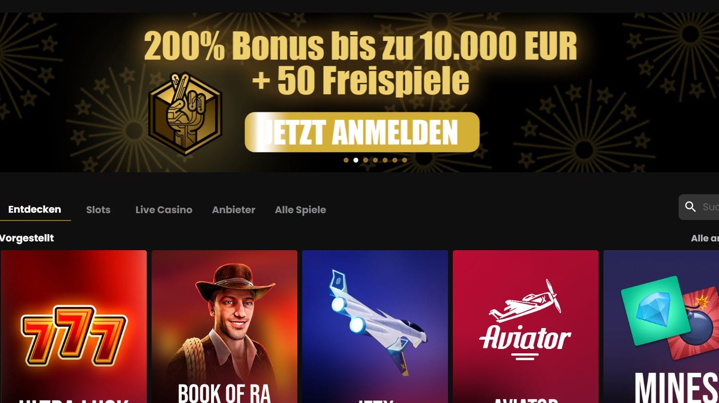 Lucky Block Online Casino