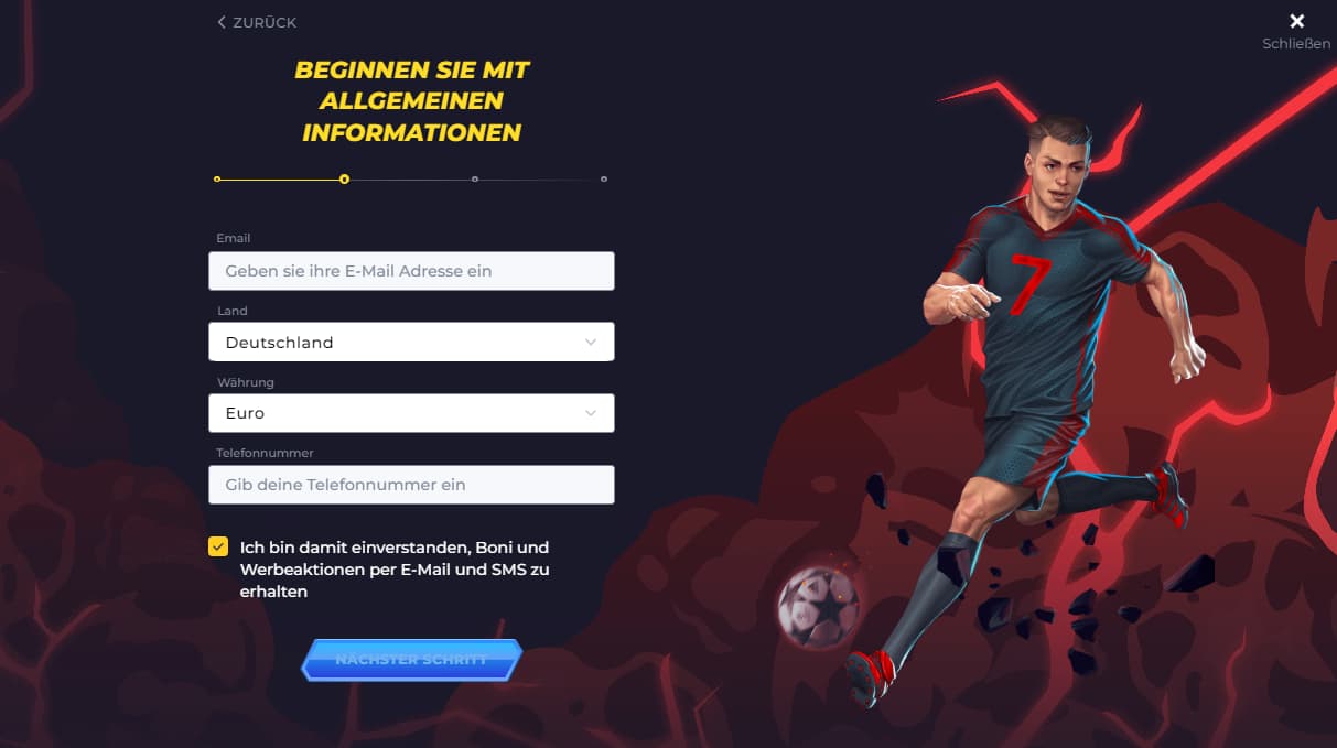 Anmeldung beim besten Sportwettenanbieter mit PayPal