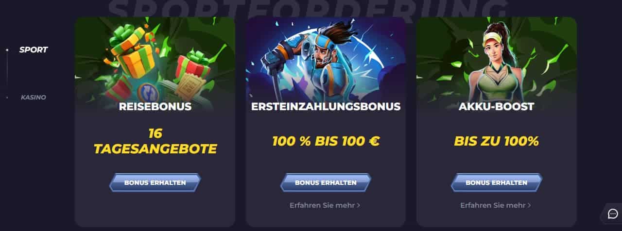 Wettanbieter mit Startguthaben Wetten Bonus