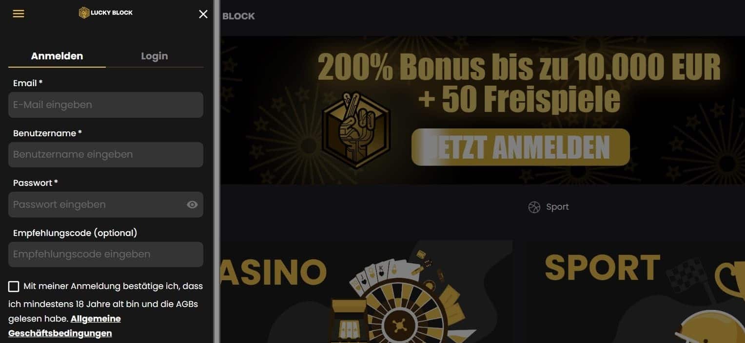 ethereum casino konto erstellen