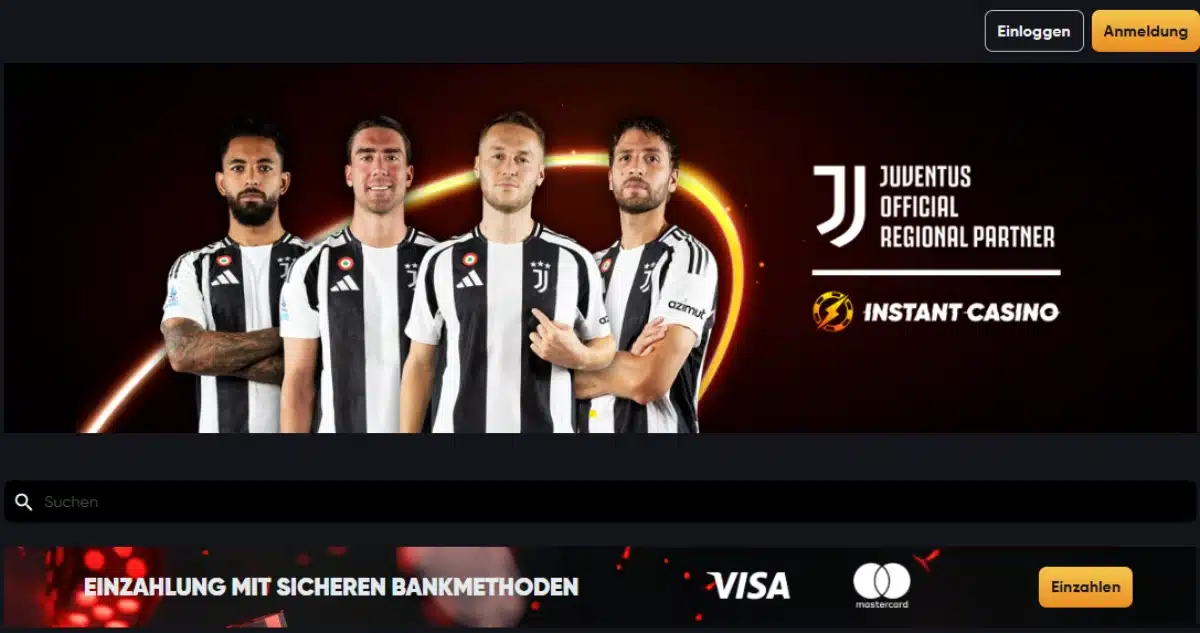 Instant Casino – Riesiger Bonus für Spieler aus Deutschland