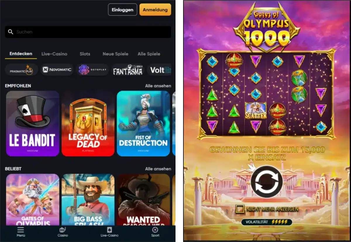 Die besten mobilen Casino-Apps