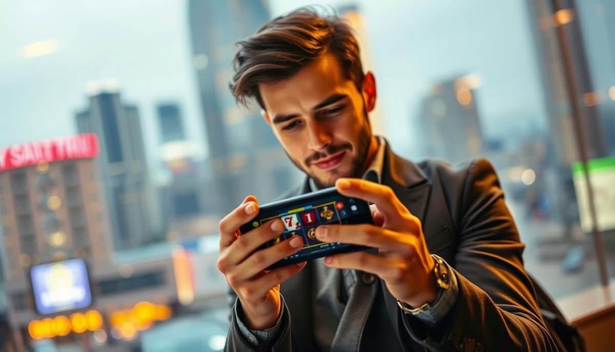 Mobile Casinos Spielen unterwegs